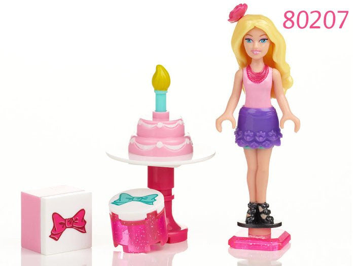 Lėlės BARBIE figūrėlė, Mega Blocks