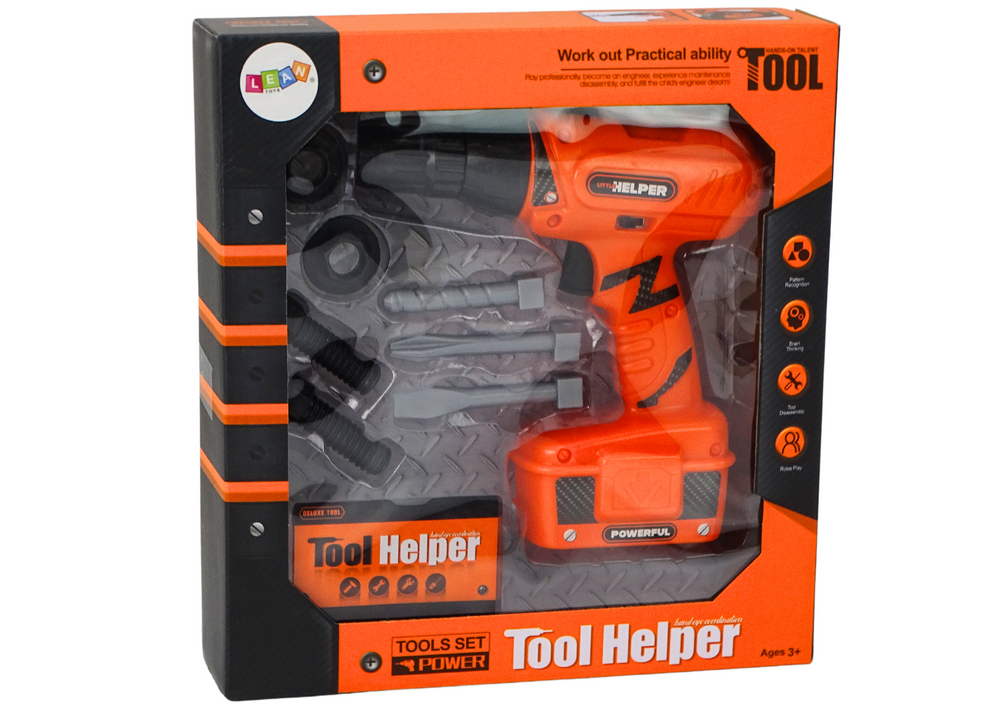 Gręžtuvas su akumuliatoriumi, žalias