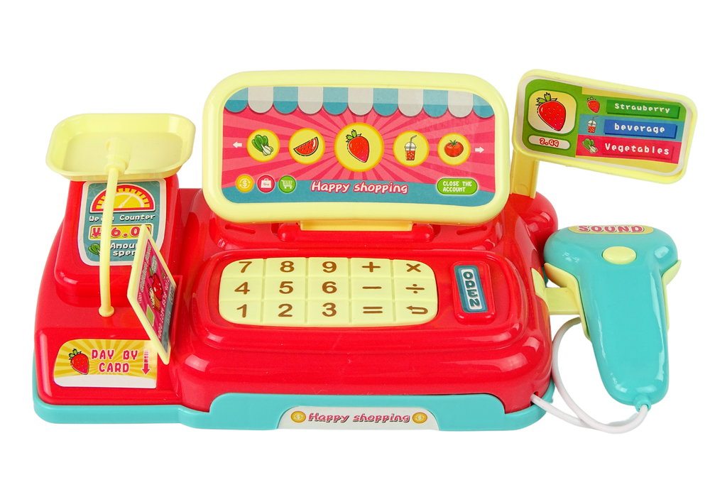 Vaikiškas kasos aparatas „Supermarket“
