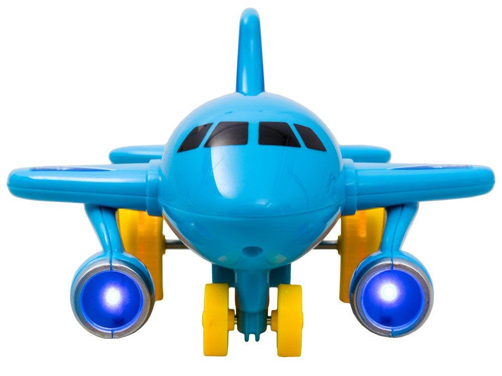 Linksmas lėktuvėlis su garso ir šviesos efektais