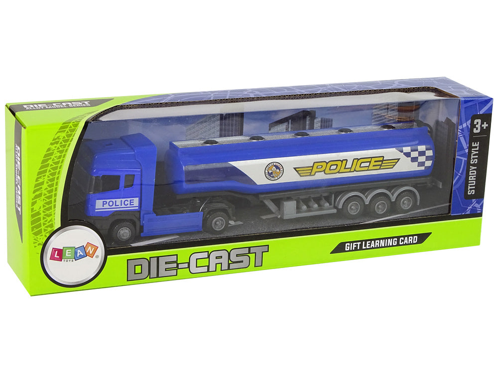 Policijos sunkvežimis-cisterna 30 cm, mėlynas