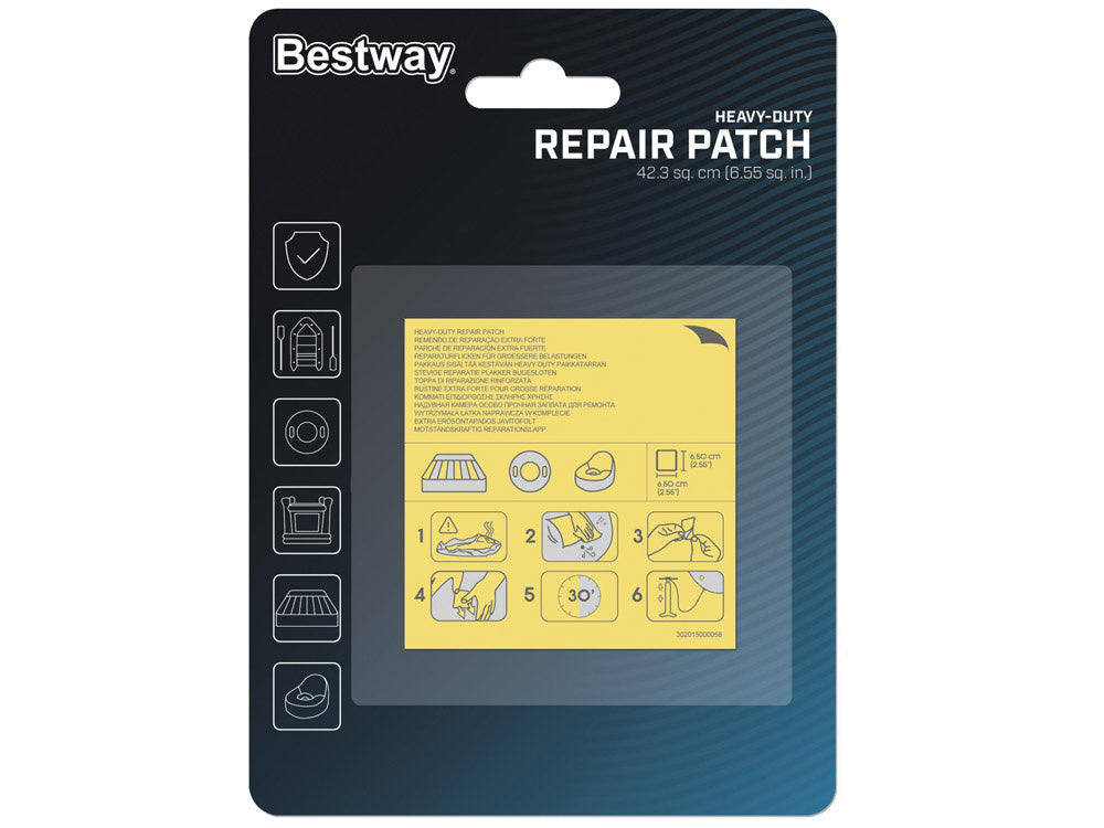 Remonto rinkinys guminiams paviršiams, Bestway
