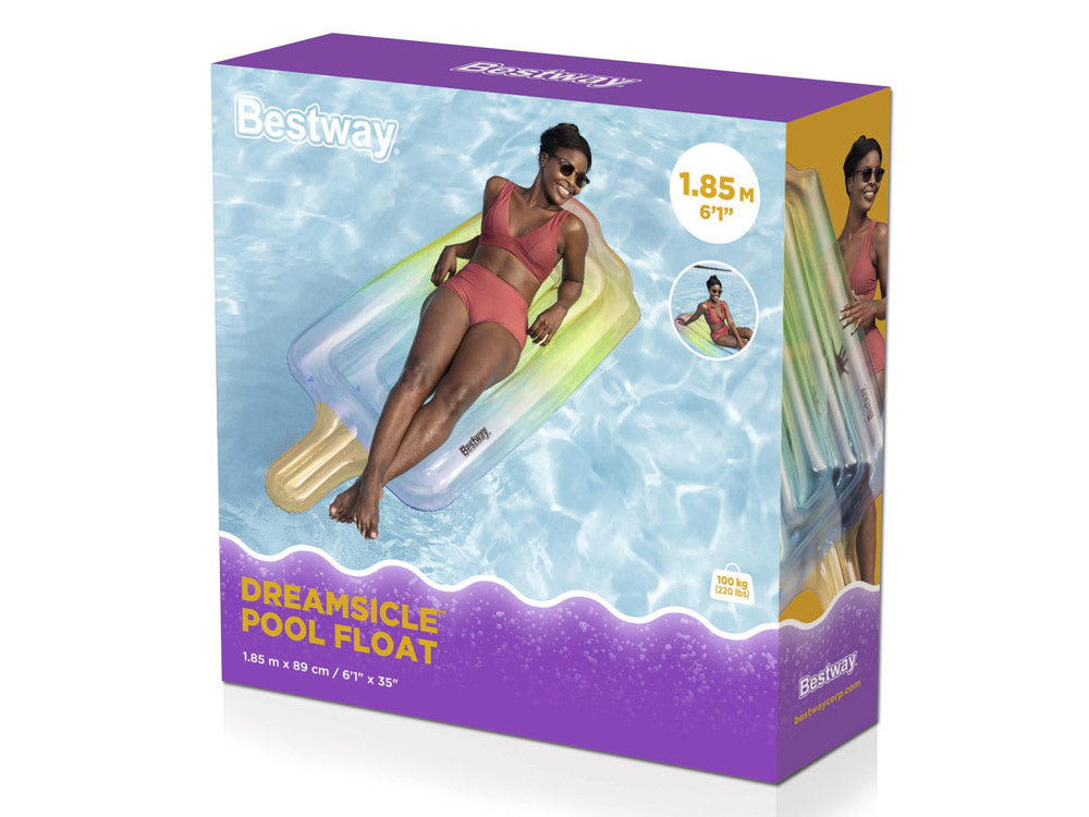 Pripučiamas vandens čiužinys 185x89cm, Bestway, ledai