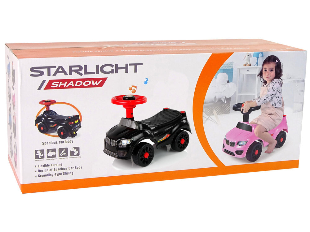 Paspiriamas automobilis vaikams QX-3399-2, juodas