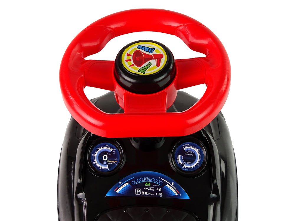 Paspiriamas automobilis vaikams QX-3399-2, juodas