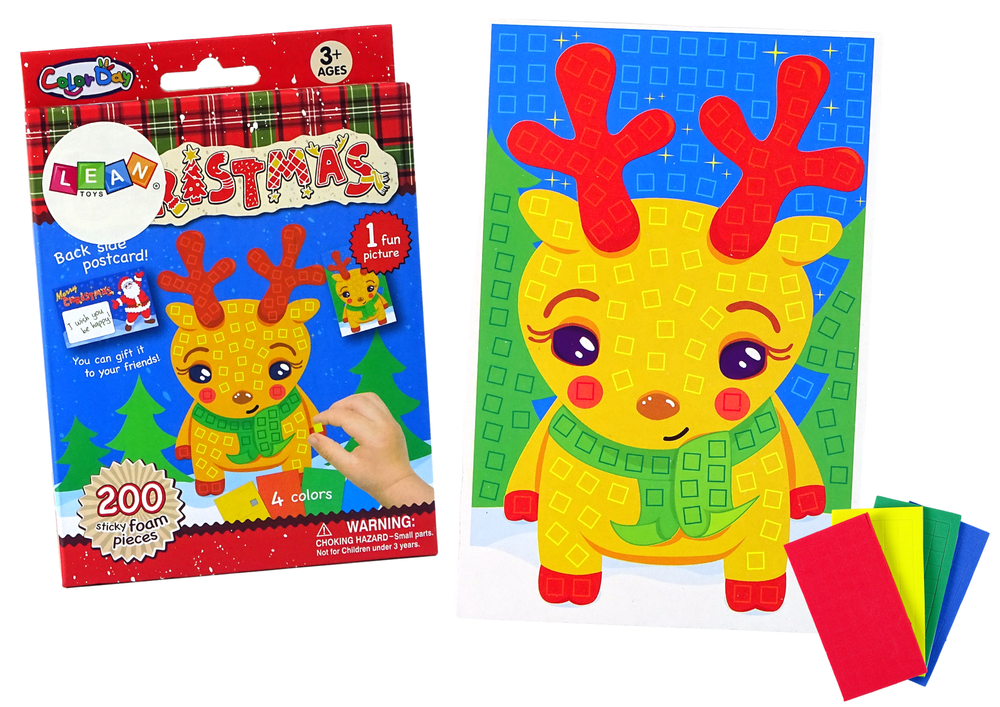 Spalvota mozaika „Pasidaryk Pats“, Kalėdinis elnias