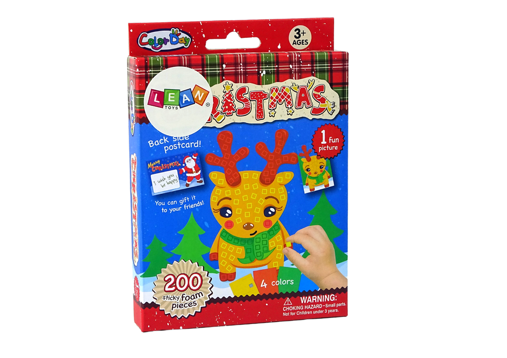 Spalvota mozaika „Pasidaryk Pats“, Kalėdinis elnias