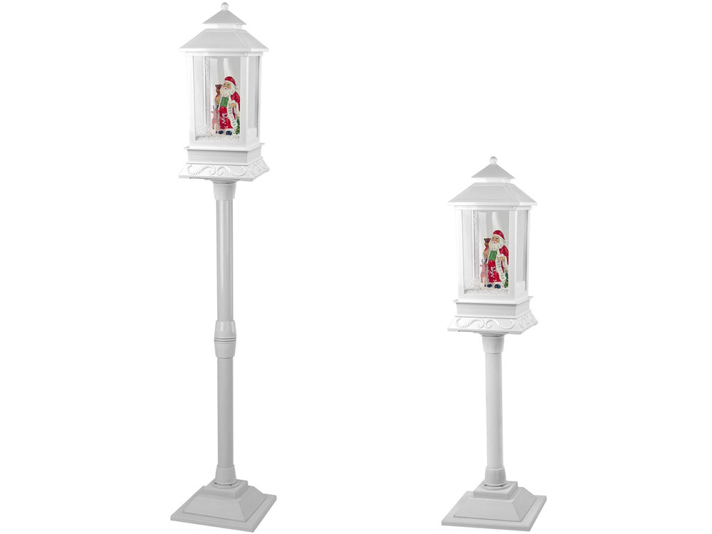 Kalėdinė dekoracija Kalėdų žibintas, baltas