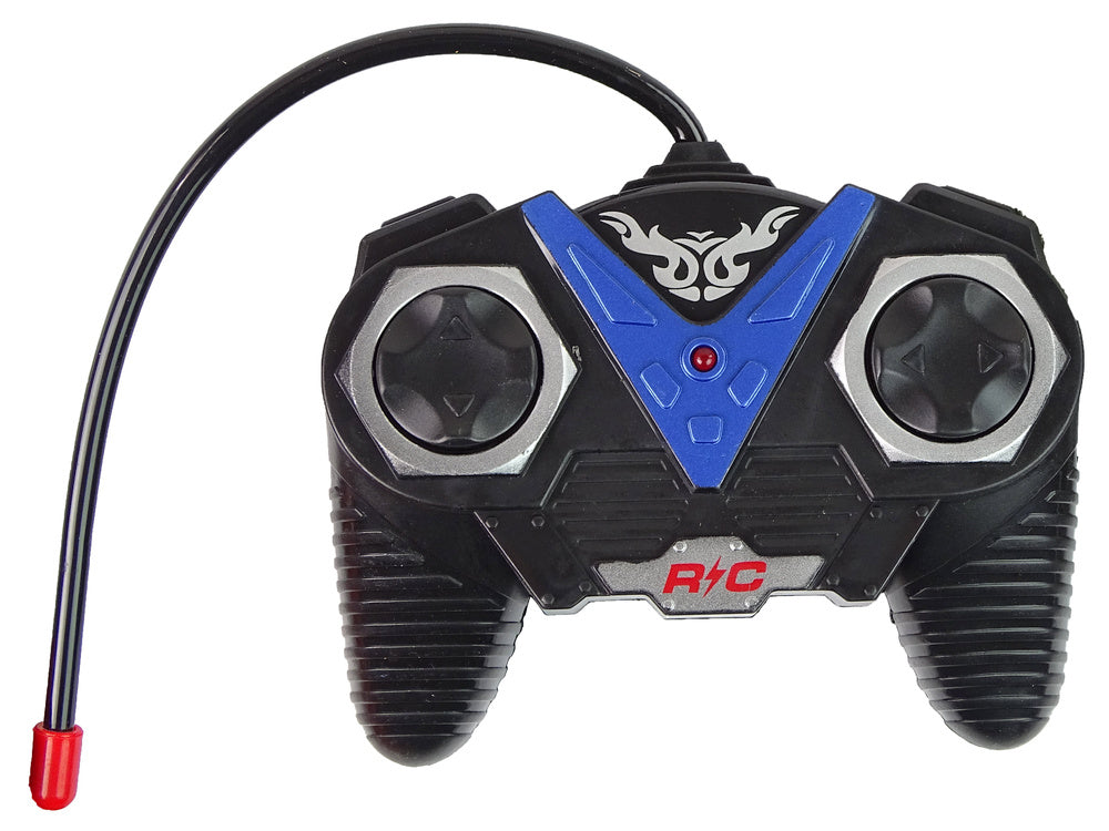 Nuotoliniu būdu valdomas sportinis automobilis, pilkas