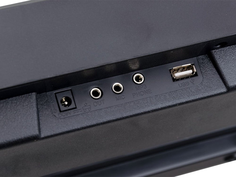 Vaikiškas pianinas 328-06 su mikrofonu, rožinis