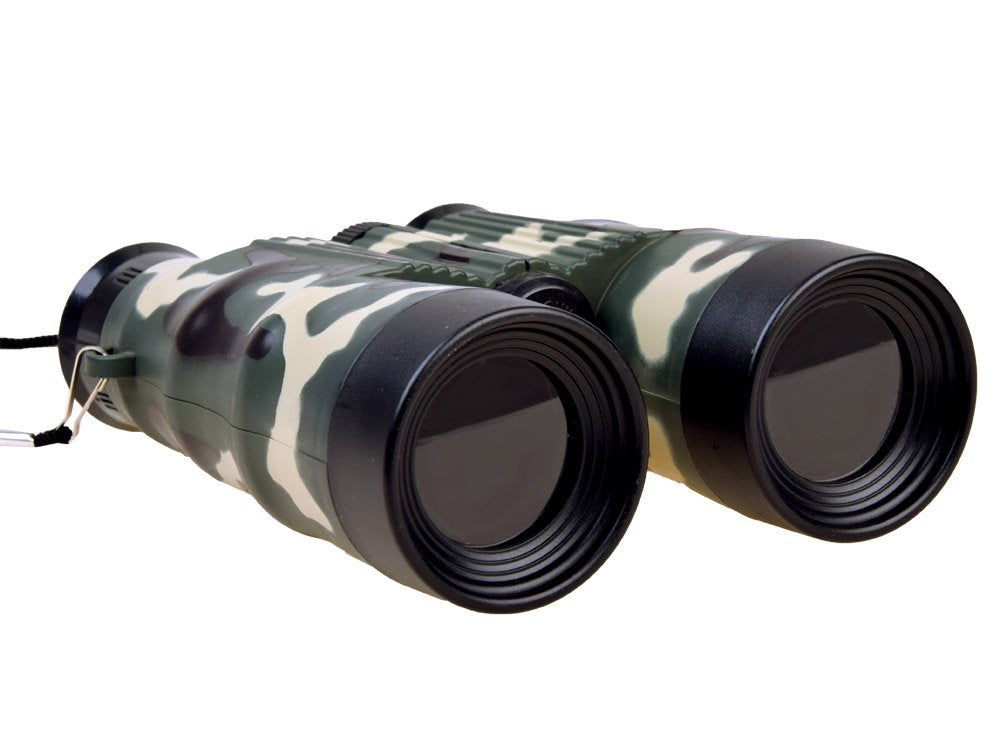 Kamufliažiniai žiūronai su kompasu