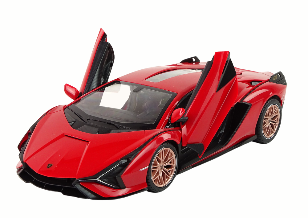 R/C automobilis „Lamborghini Sian FKP 37 Rastar“ 1:14, raudonas