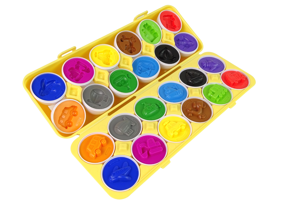 Kūrybinė dėlionė rūšiuoklis „Transporto priemonės“, 12 dalių