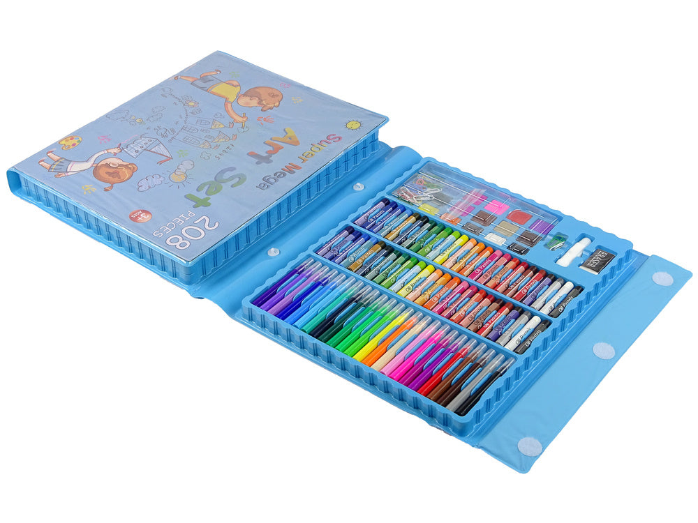 Tapybos rinkinys XXL lagamine, 208 elementai