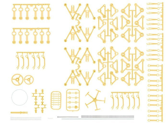 Mokomasis rinkinys vėjo malūnui konstruoti