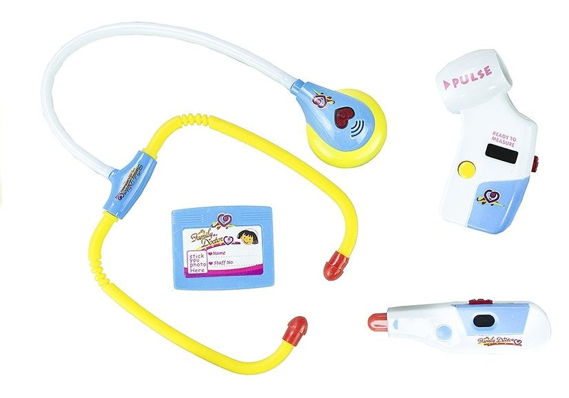 Mažojo gydytojo rinkinys lagamine „Doctor Blue“