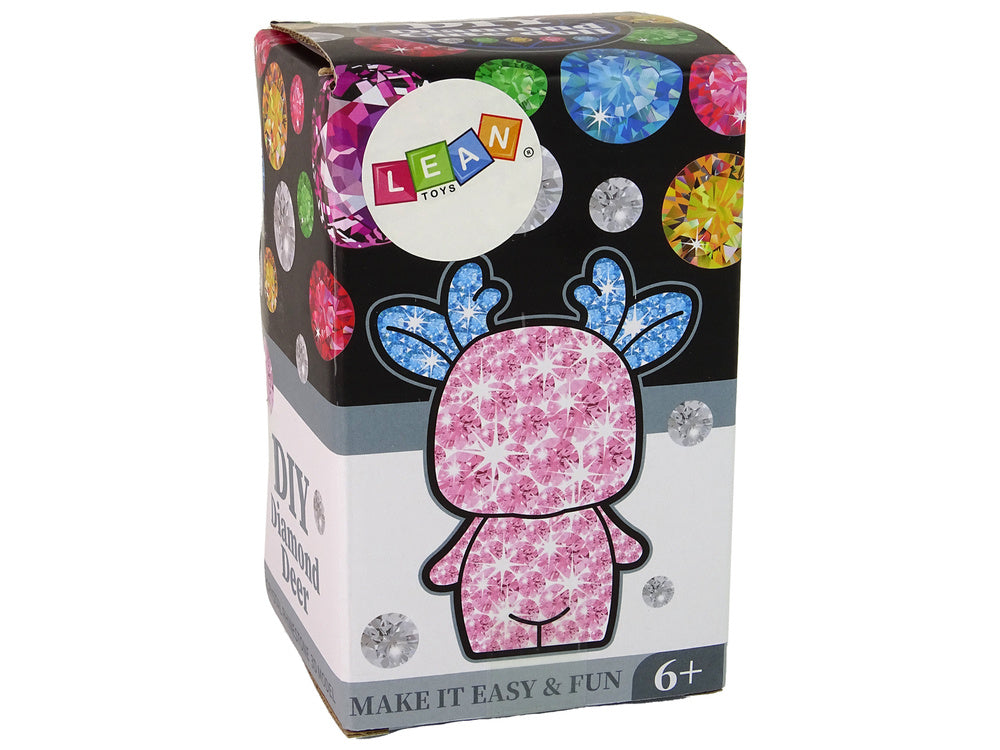 Kūrybinis deimantinis rinkinys „Elnias“, mėlynas