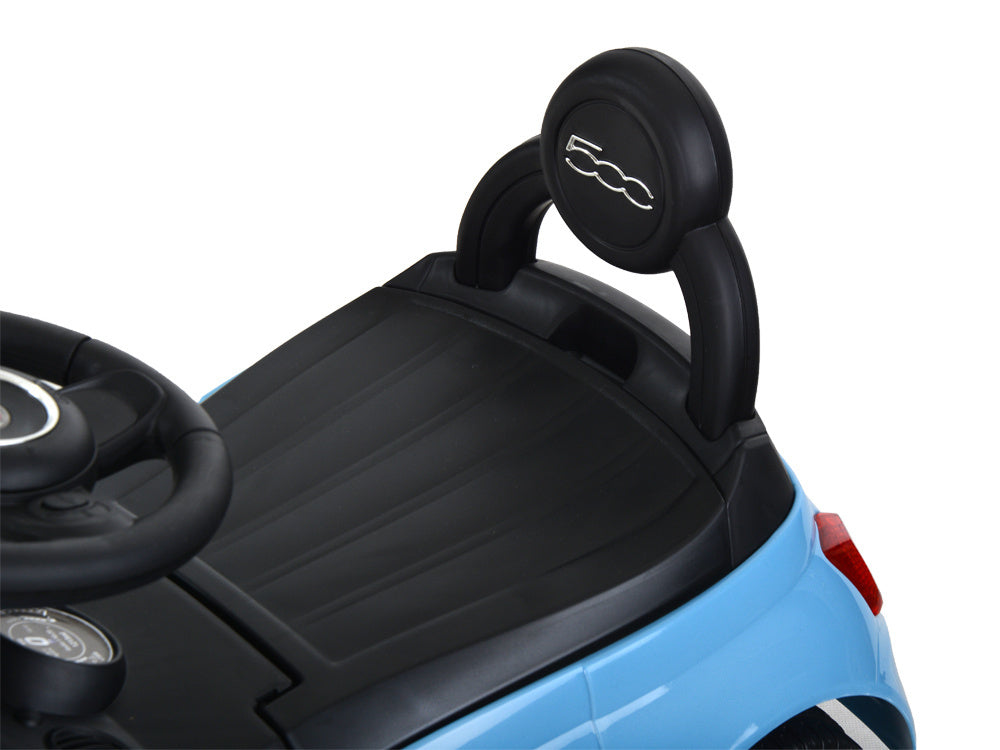 Paspiriama mašinėlė Fiat 500, mėlyna