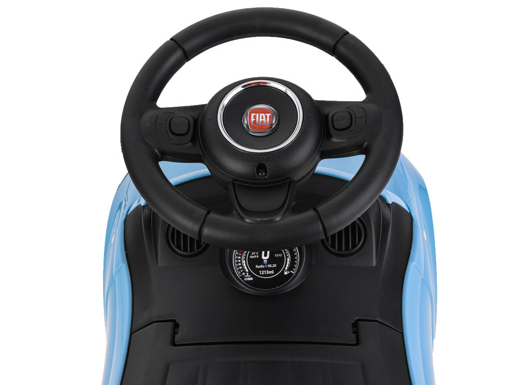 Paspiriama mašinėlė Fiat 500, mėlyna