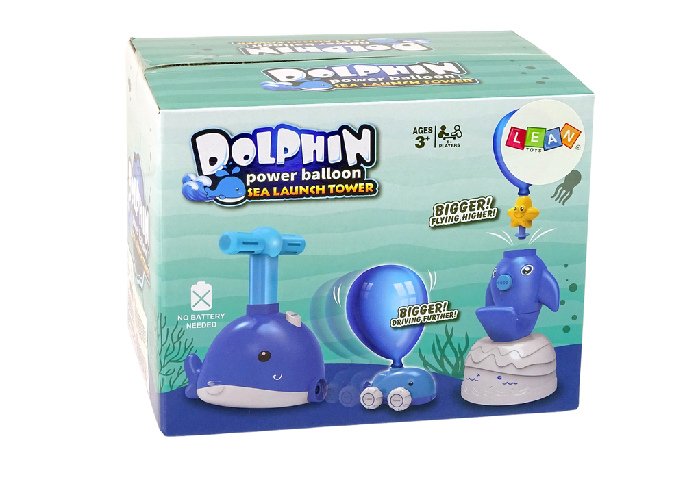 Aerodinaminis automobilis delfinas su paleidimo