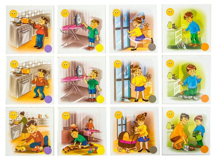 Galvosūkis žaidimas „Pavojus namuose"