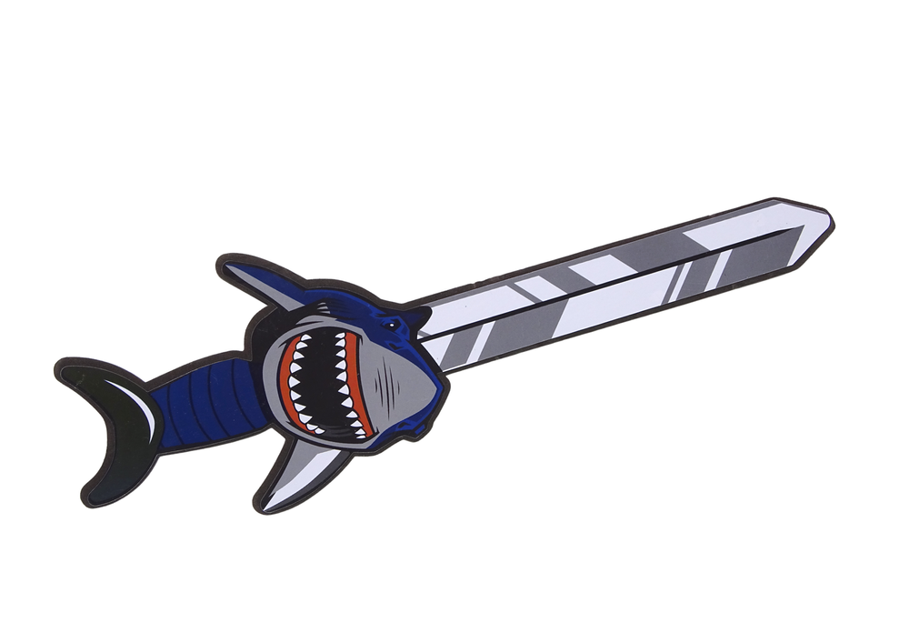 Riterių kalavijo ir skydo rinkinys, ryklys