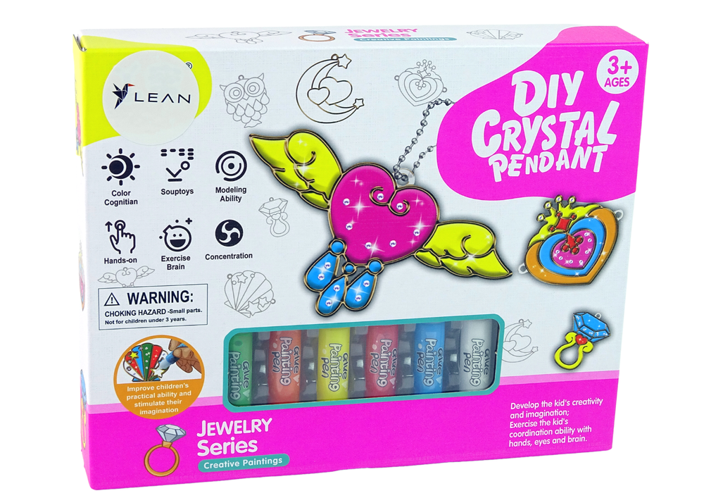 Vitražo tapybos rinkinys 6 vnt.