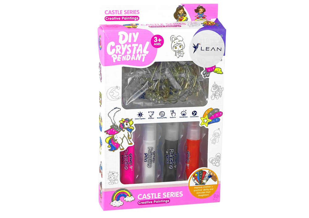 Vitražo tapybos rinkinys 6 vnt.