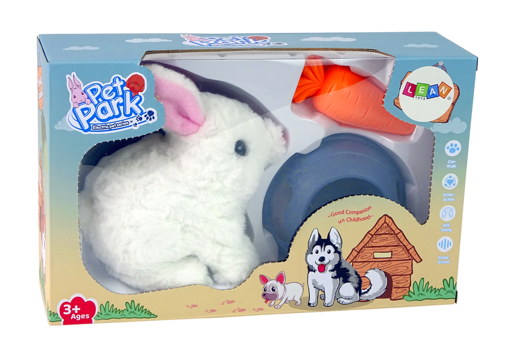 Interaktyvus triušis su morka