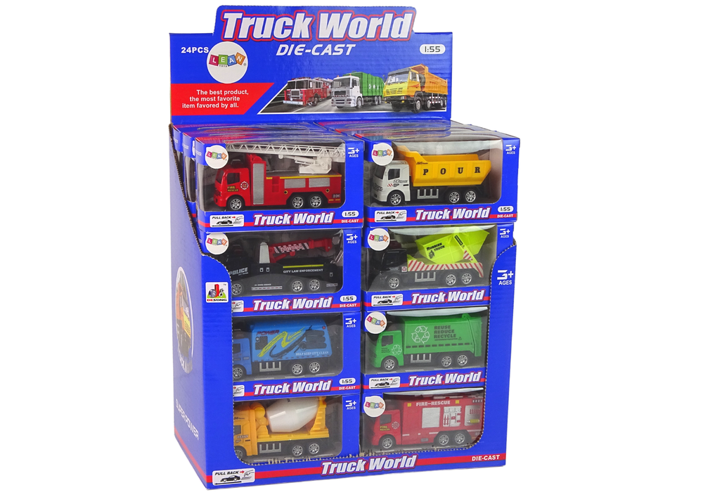 Statybinės transporto priemonės 8 modeliai