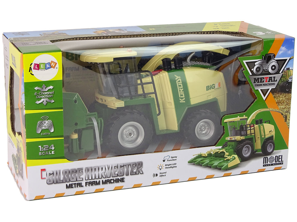 Nuotoliniu būdu valdomas kombainas