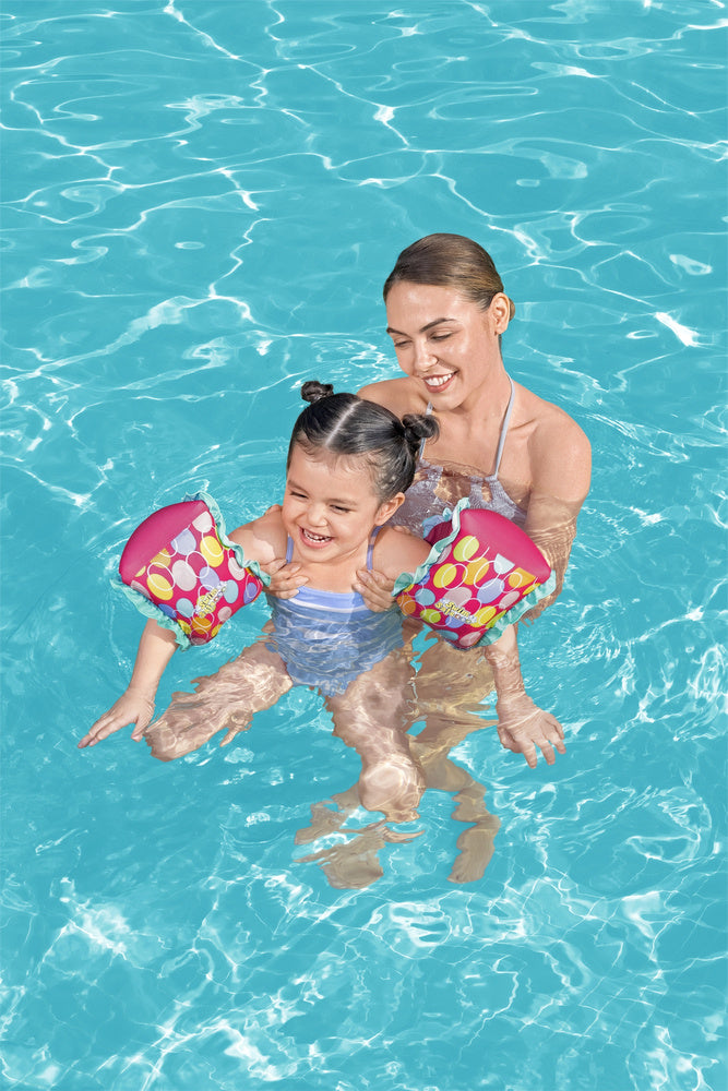 Plaukimo rankovės S/M rožinės, Bestway