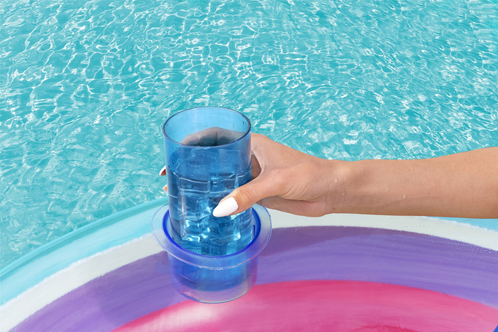 Pripučiamas plaukimo ratas „Vaivorykštė“, 107 cm