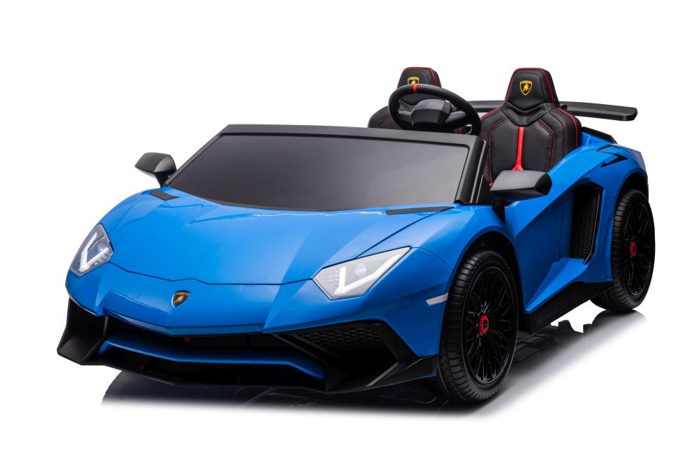 Dvivietis elektromobilis vaikams Lamborghini XXL A8803 24V, mėlynas