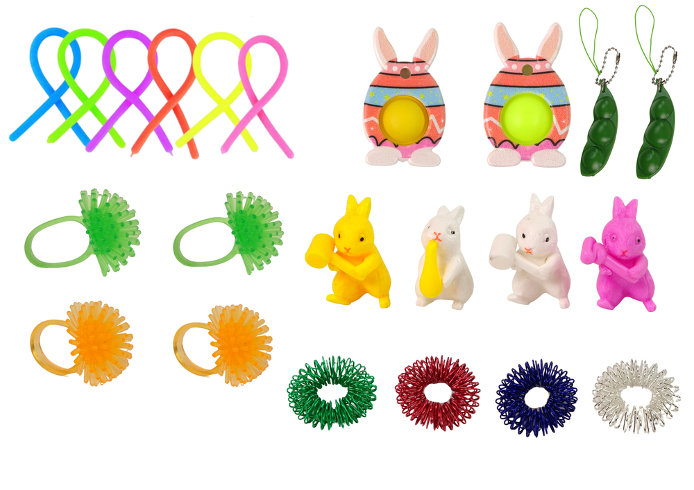 Velykinis „Fidget“ žaislų anti-streso rinkinys 29 vnt.