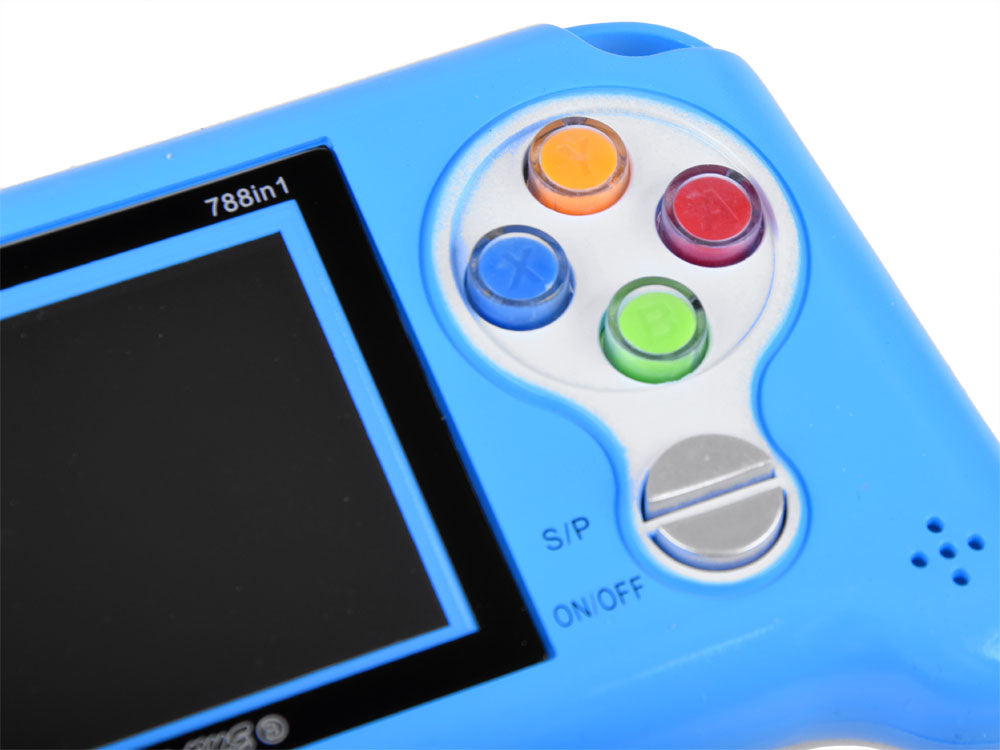 Žaidimų konsolė Game King 70 žaidimų, mėlyna