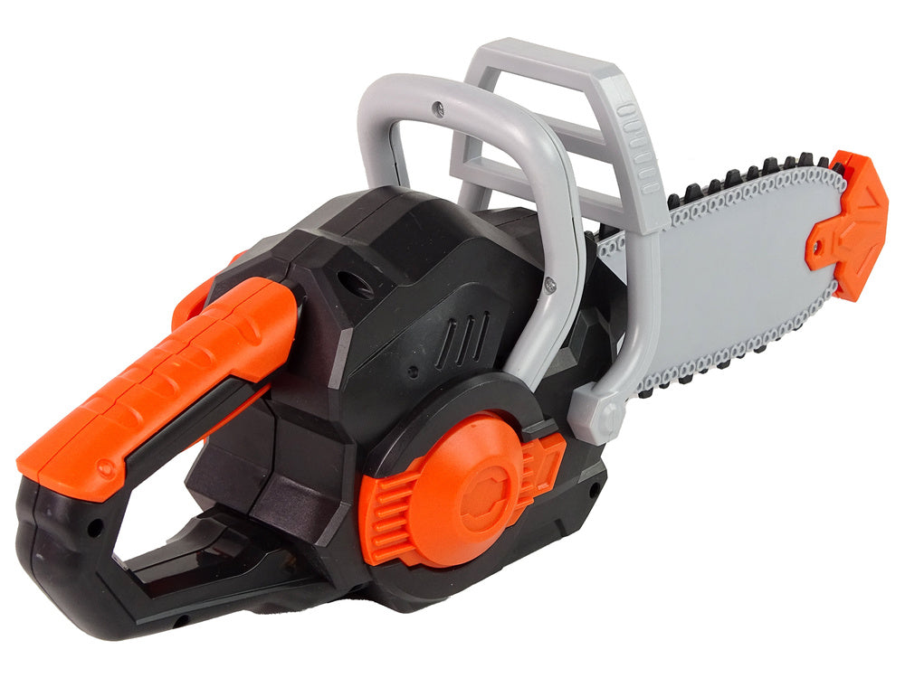 Žaislinis grandininis pjūklas, juodas