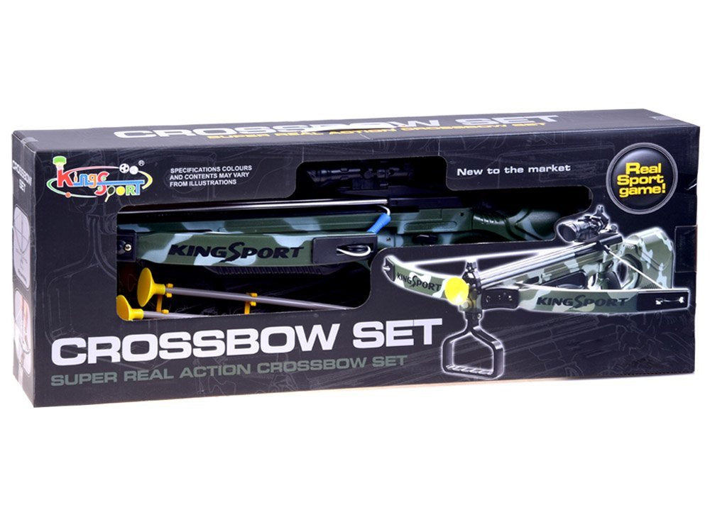 Žaislinis arbaletas su taikikliu, Crossbow Set