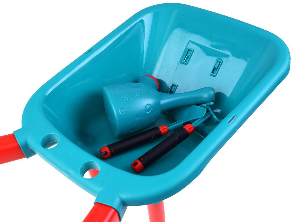 Sodo įrankių rinkinys su karučiu