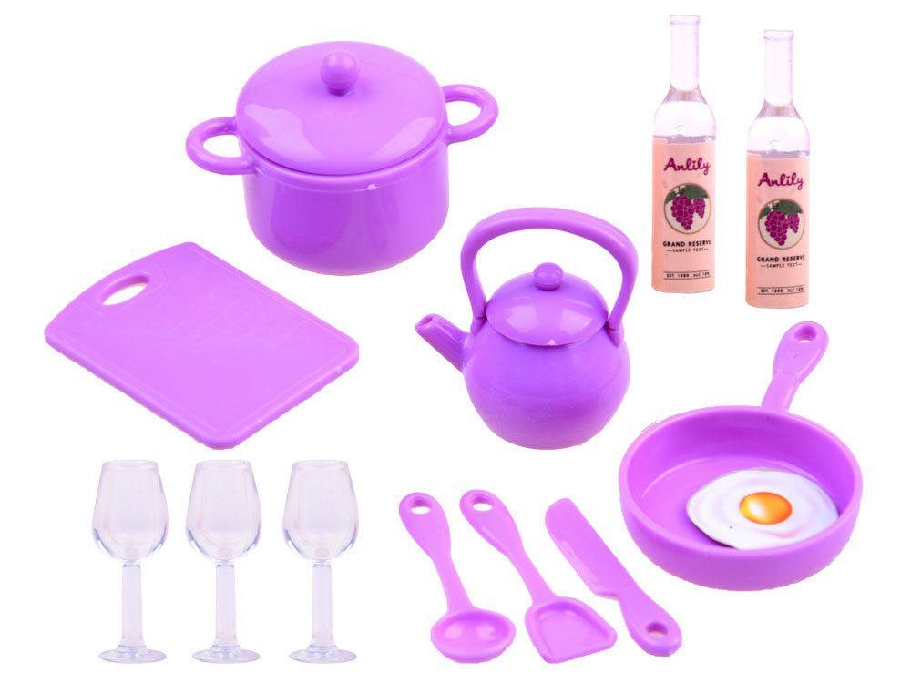 Lėlė Anlily ir virtuvė su garso ir šviesos efektais