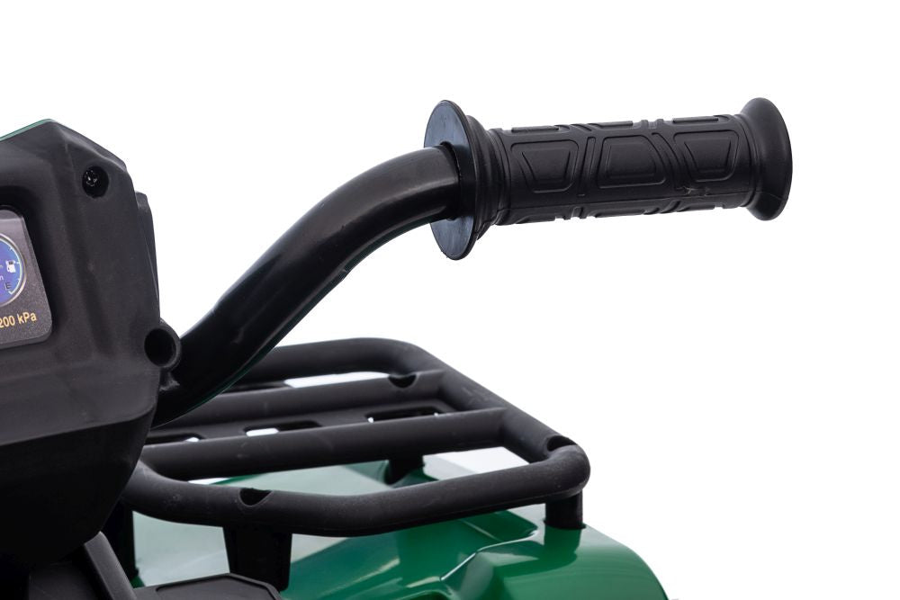 Vienvietis elektrinis keturratis, geltonas