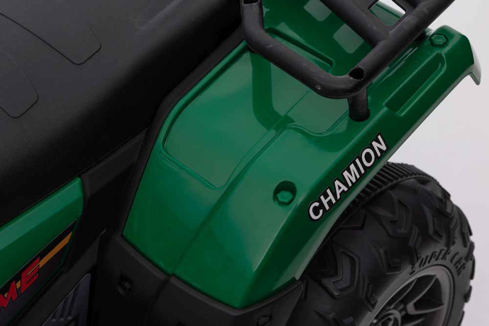 Vienvietis elektrinis keturratis, geltonas