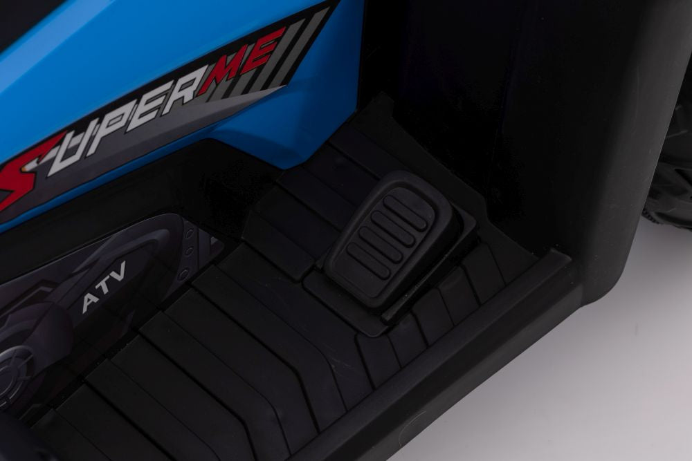 Vienvietis elektrinis keturratis, mėlynas