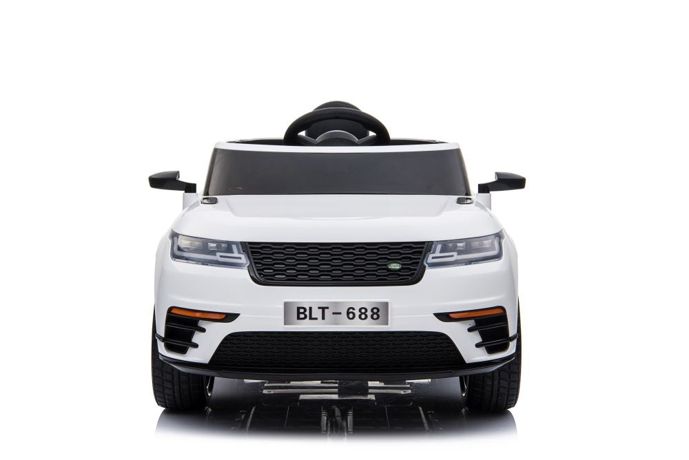 Vienvietis elektromobilis Range Rover Evoque BLT-688 Drift, baltas