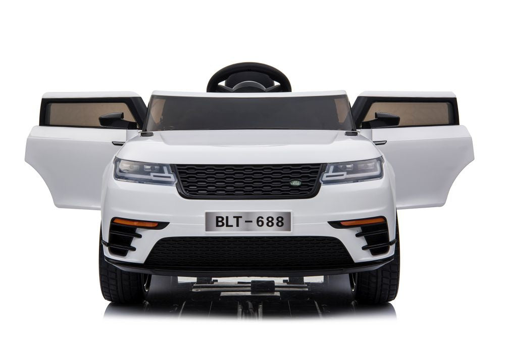 Vienvietis elektromobilis Range Rover Evoque BLT-688 Drift, baltas