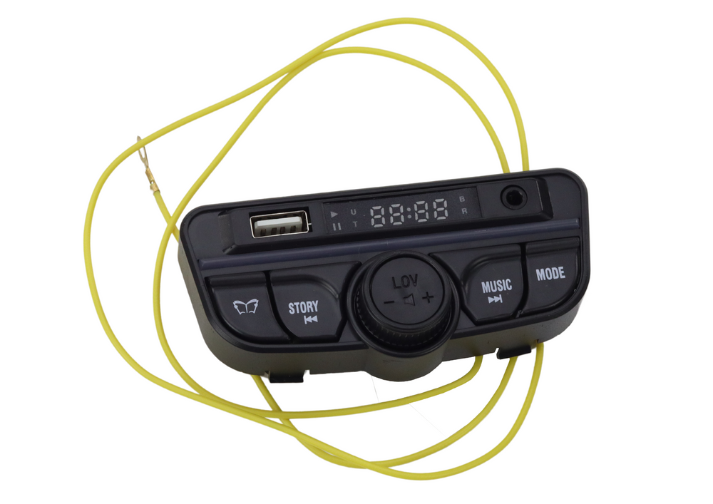 Muzikinis skydelis 12V vaikiškam elektromobiliui DK-CA002