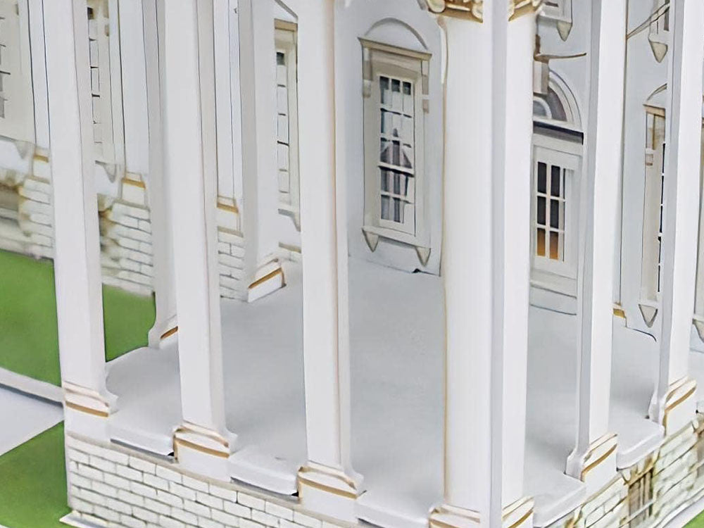 3D erdvinė Baltųjų rūmų dėlionė 35 el.