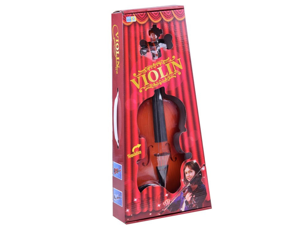 Vaikiškas smuikas, rudas