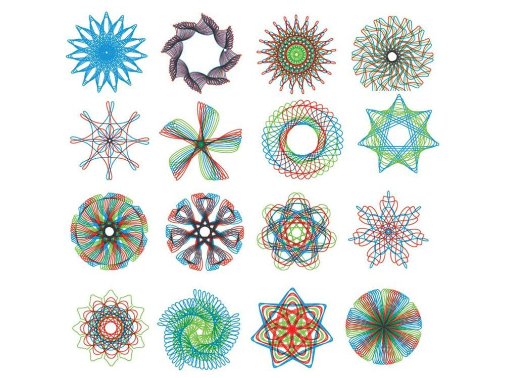 Mokomasis spirografo rinkinys