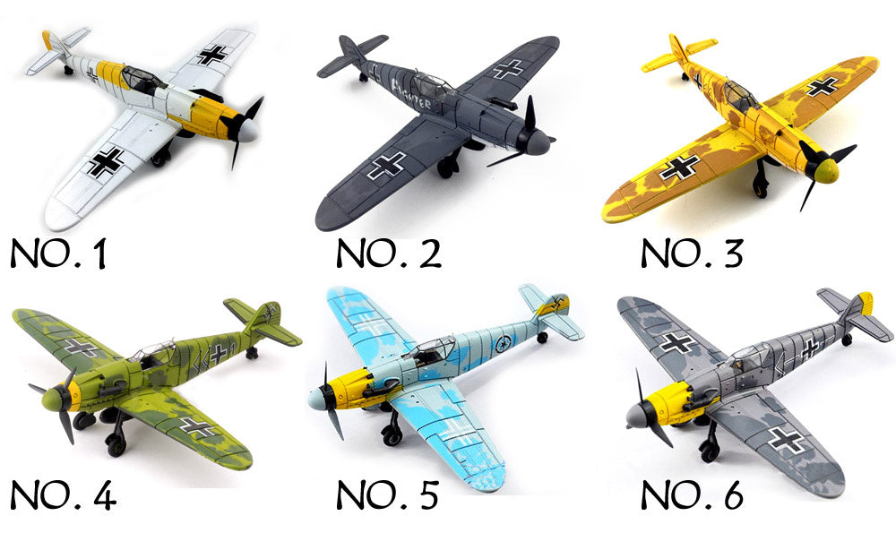Konstruktorius lėktuvo BF-109 modelis 1:48